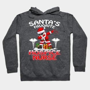 Santas Favorite Hospice Nurse Christmas T Shirt Hoodie